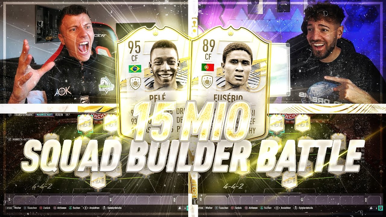 FIFA 21 : 15 MIO SQUAD BUILDER BATTLE vs WAKEZ 😱🔥