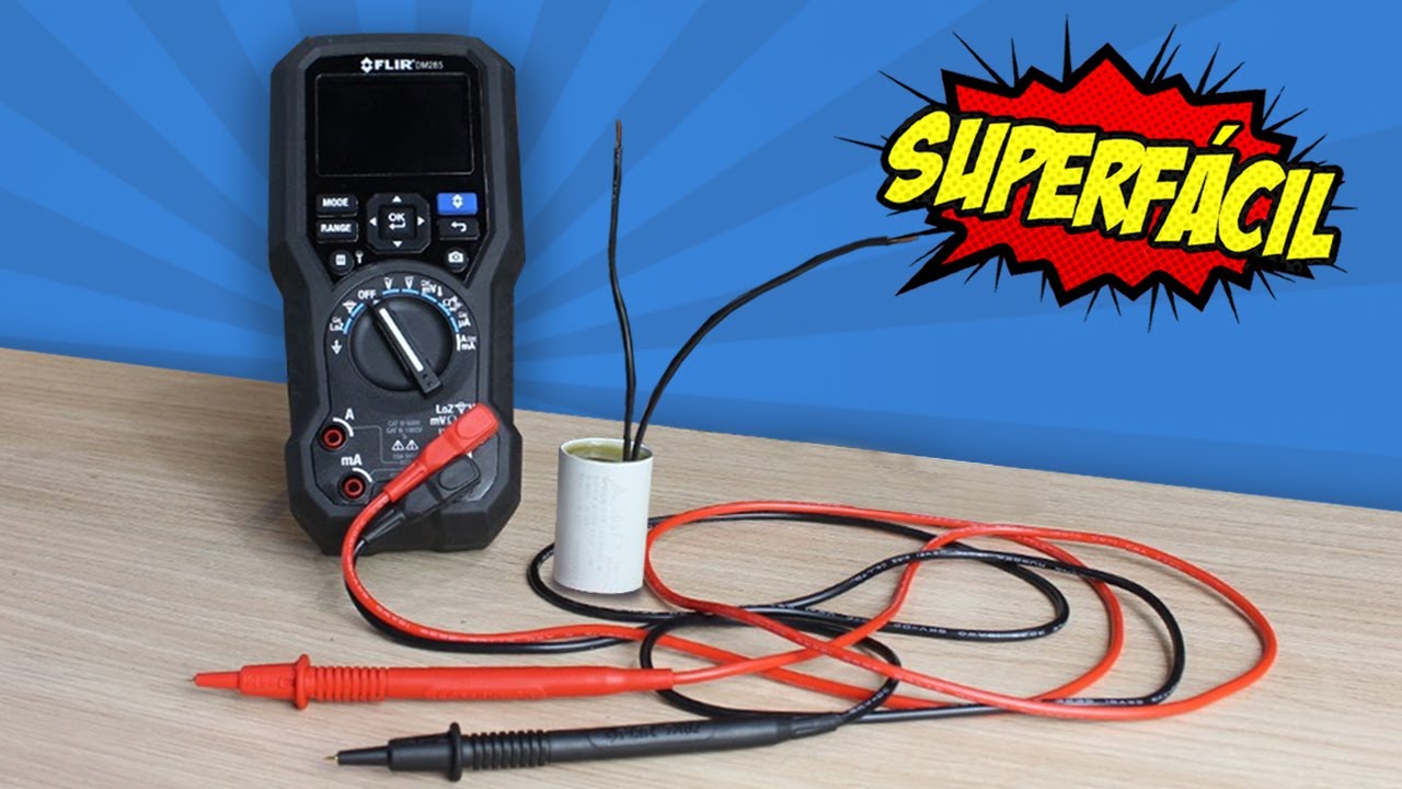 COMO Testar CAPACITOR de 03 formas SIMPLES 😲