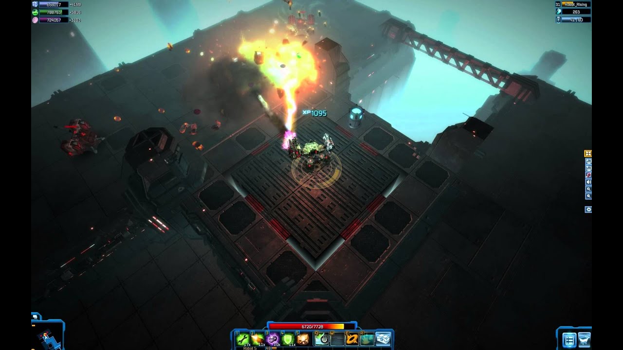 Robot Rising - Game Footage Reel
