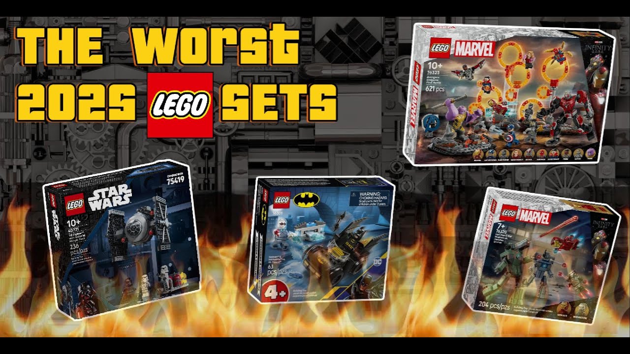 Худшие наборы LEGO 2025 года!