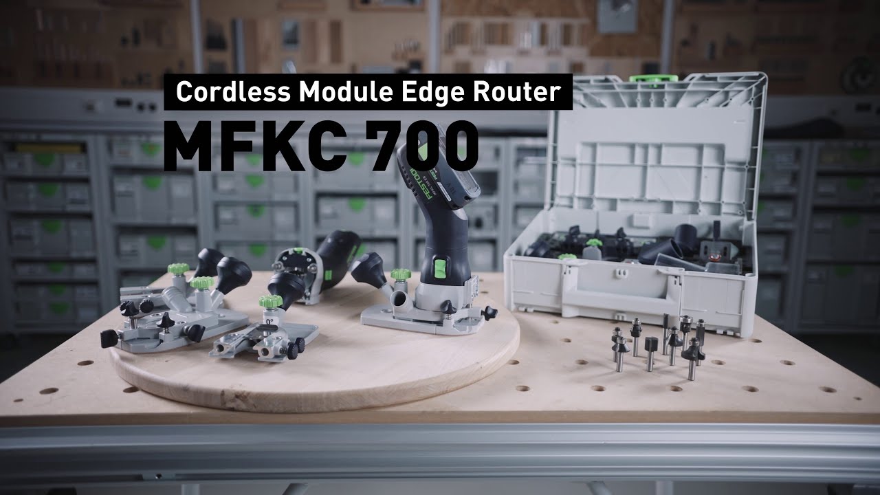 Cordless Module Edge Router MFKC 700 (available from September 2025)