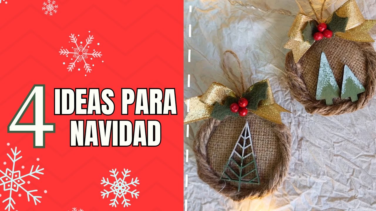 4 идеи на Рождество 2023 ❄️🎄 / Рождественские поделки / Рождественские поделки ✨️✨️