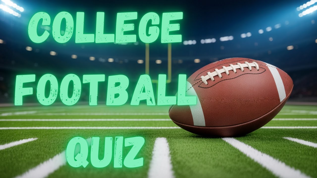 Ultimate College Football Trivia Quiz Challenge | Test Your CFP & Heisman Knowledge!