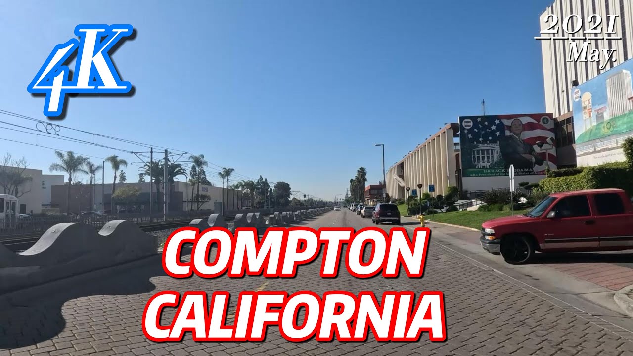 4K- Drive Through the Heart of Compton California