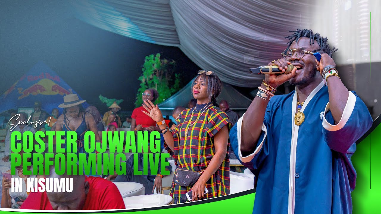 COSTER OJWANG PERFORMING LIVE IN KISUMU