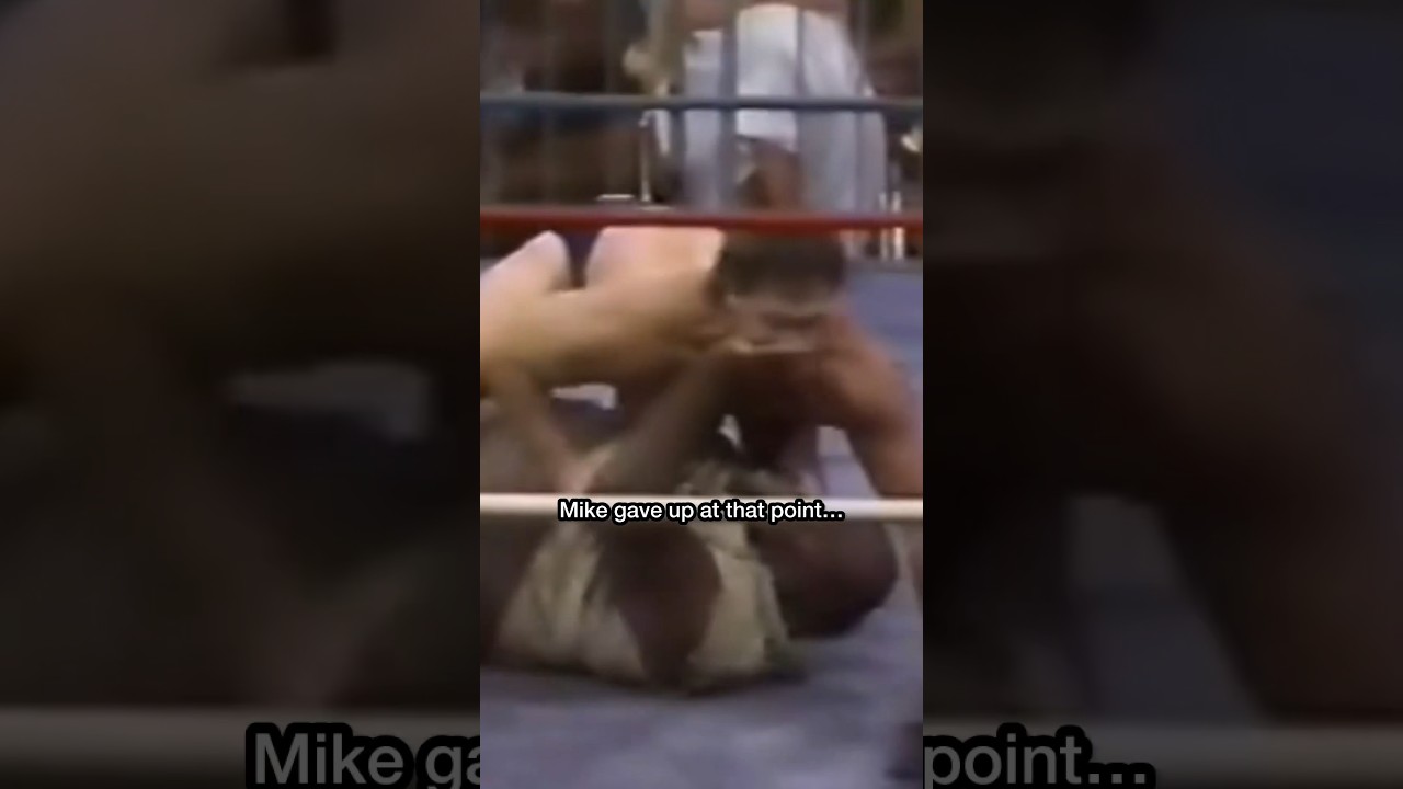 This wrestling match turned into a real fight