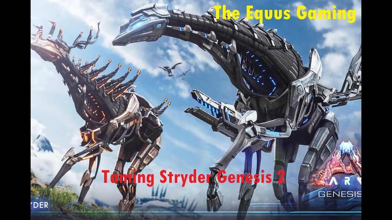 Taming Stryder in Genesis 2 | Ark Suvival Evolved
