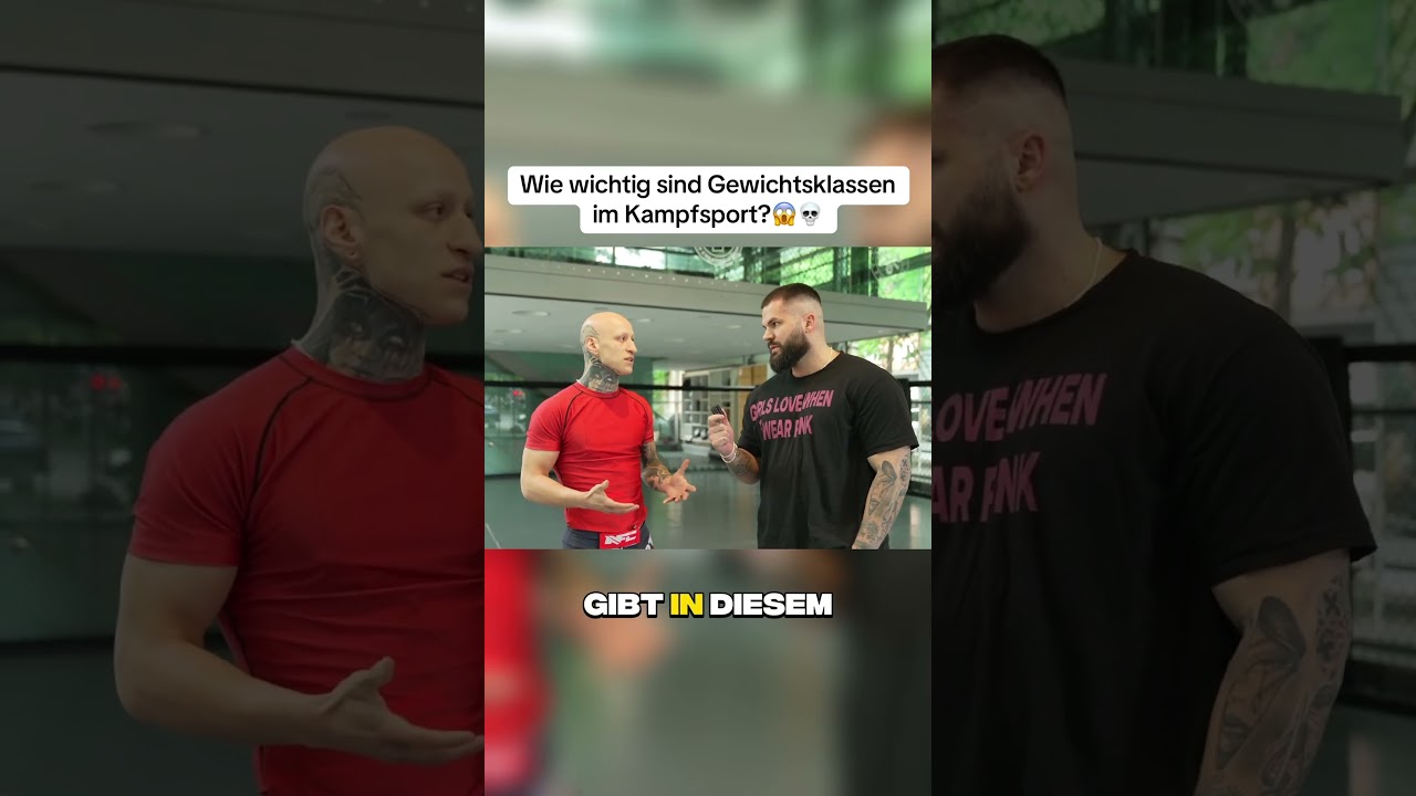 Wie wichtig sind Gewichtsklassen im Kampfsport?😱💀