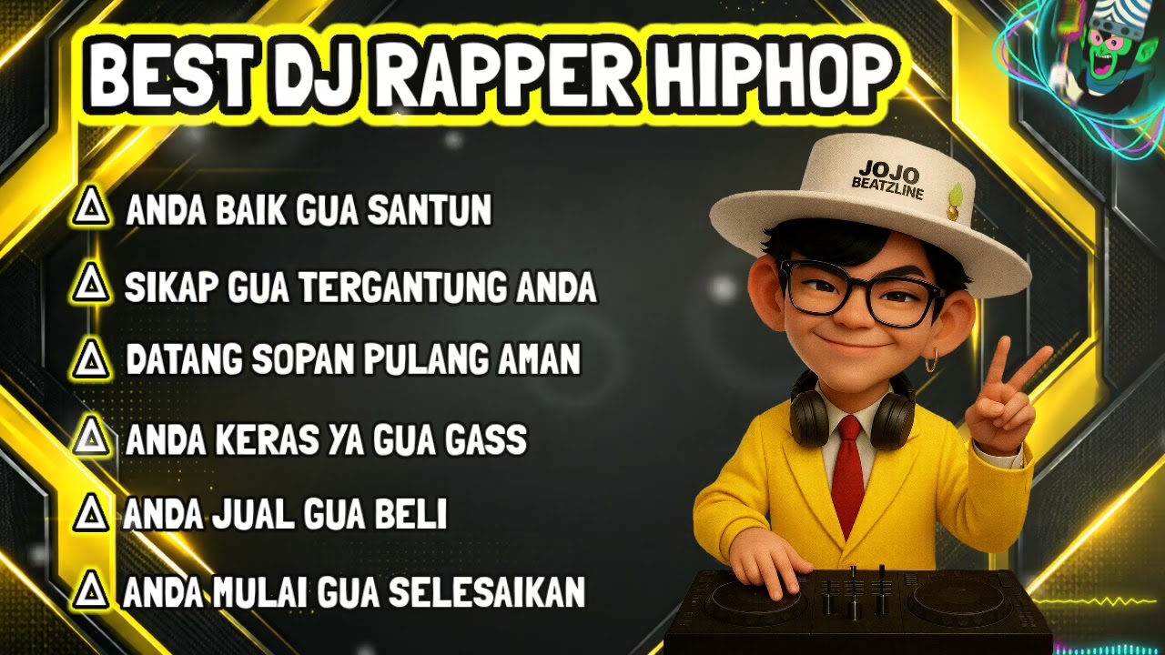 🎧ANDA BAIK GUA SANTUN | BEST DJ RAPPER HIPHOP | SIKAP GUA TERGANTUNG ANDA #djhiphop #djremix