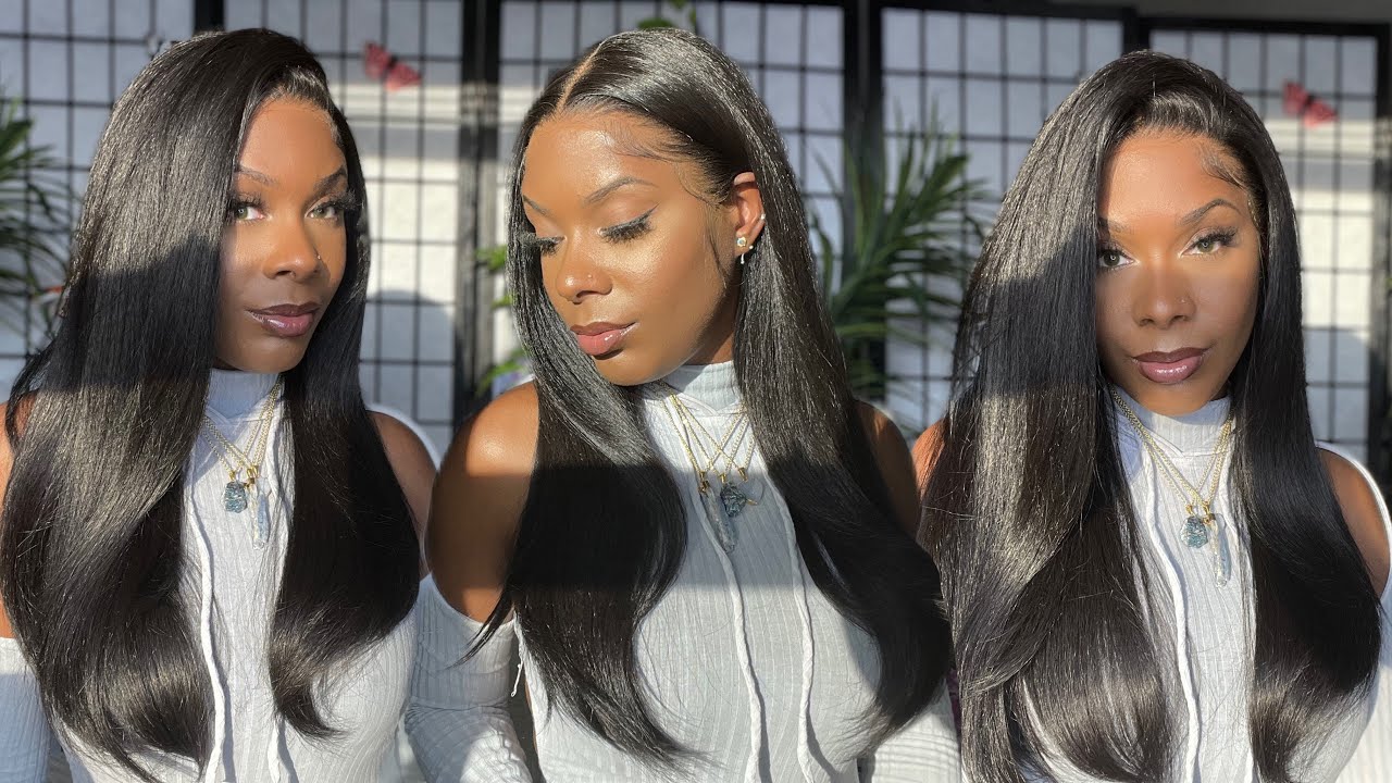 Outre Perfect Hairline Swoop Series Synthetic Lace Front Wig - Swoop 1