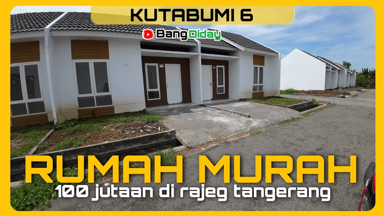 Rumah Subsidi 100 Jutaan Di Rajeg Tangerang Perumahan || Kutabumi 6 Tahap 8