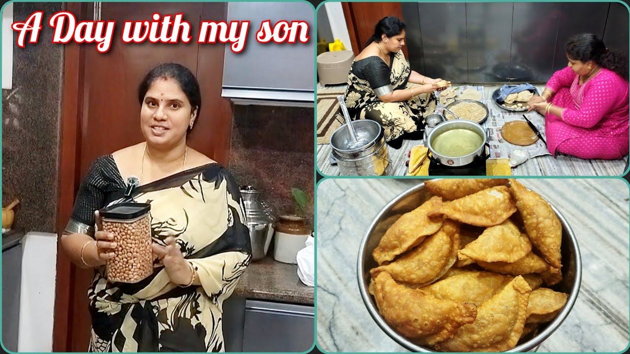 A day with my son🤗 || చాలా రోజులు తర్వాత మా బాబు ఇంటికి వచ్చాడు🥰 || నేను చేసిన specials.