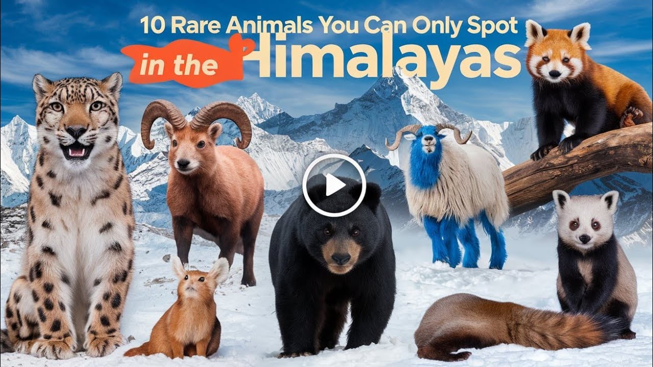 10 Rare Animals You Can Only Spot in the Himalayas