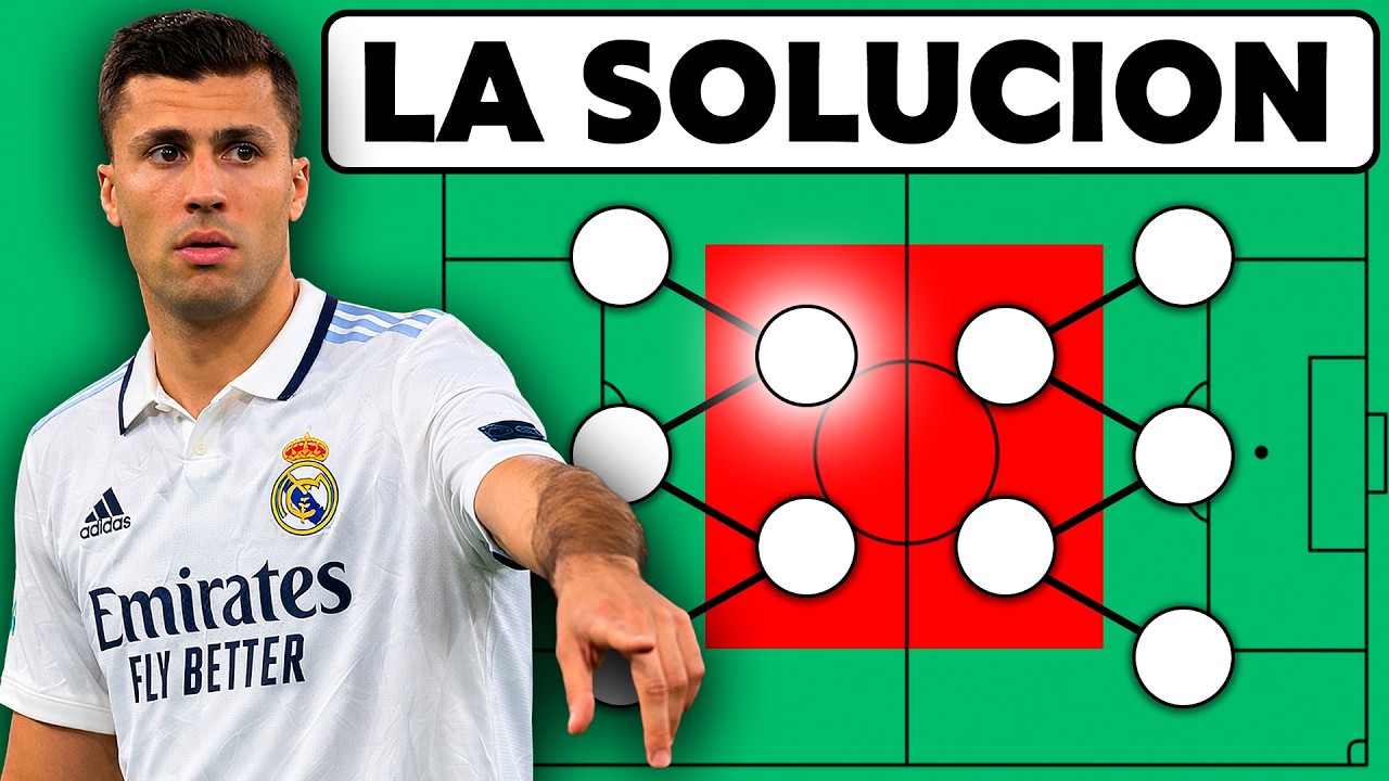 As&iacute; Rodri jugar&iacute;a en el Real Madrid