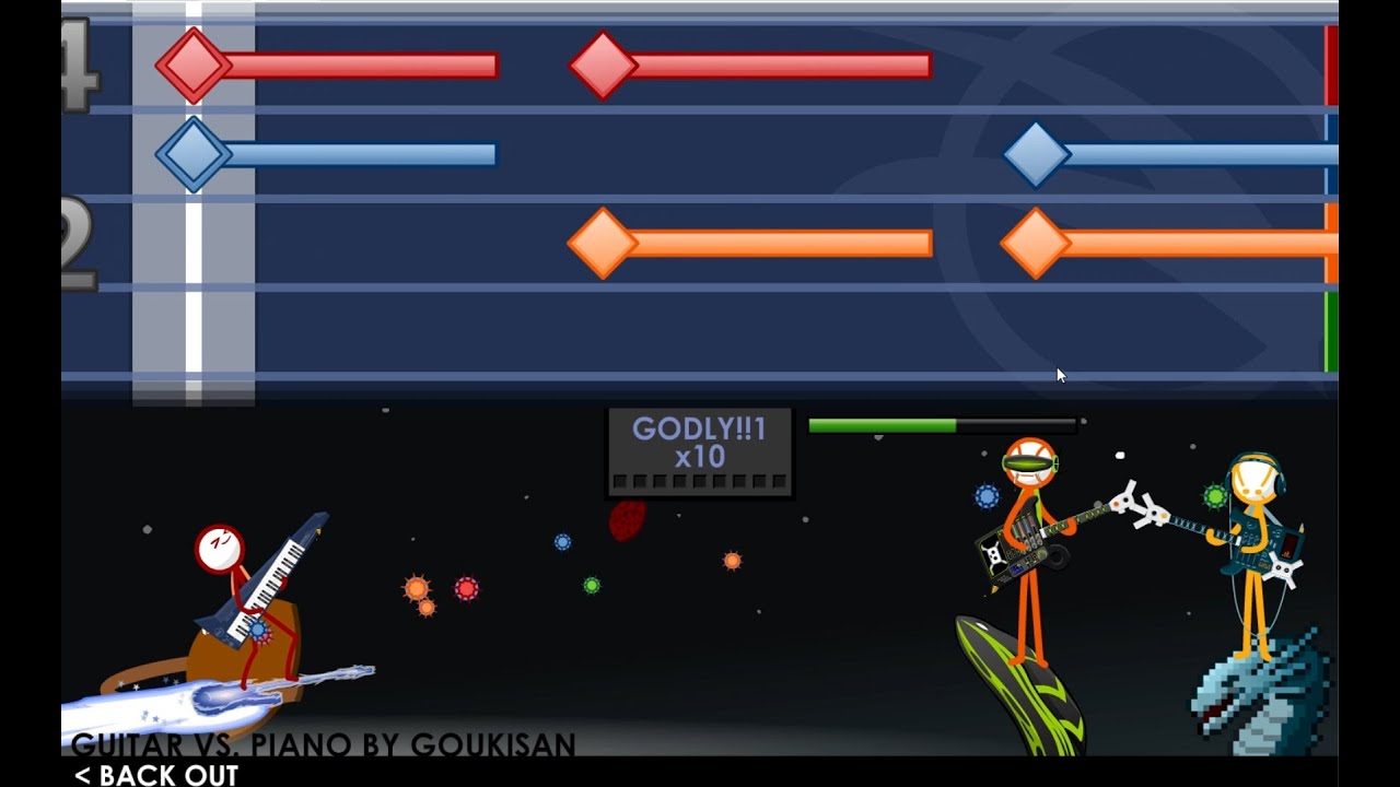 SCGMD4: Guitar vs piano / Boss Battle (The Brothers)