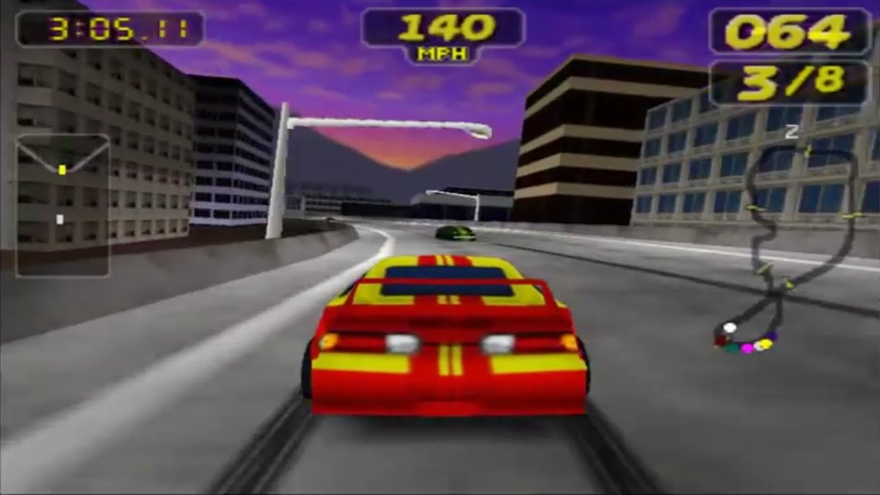 Rush 2: Extreme Racing USA (Nintendo 64 Gameplay)