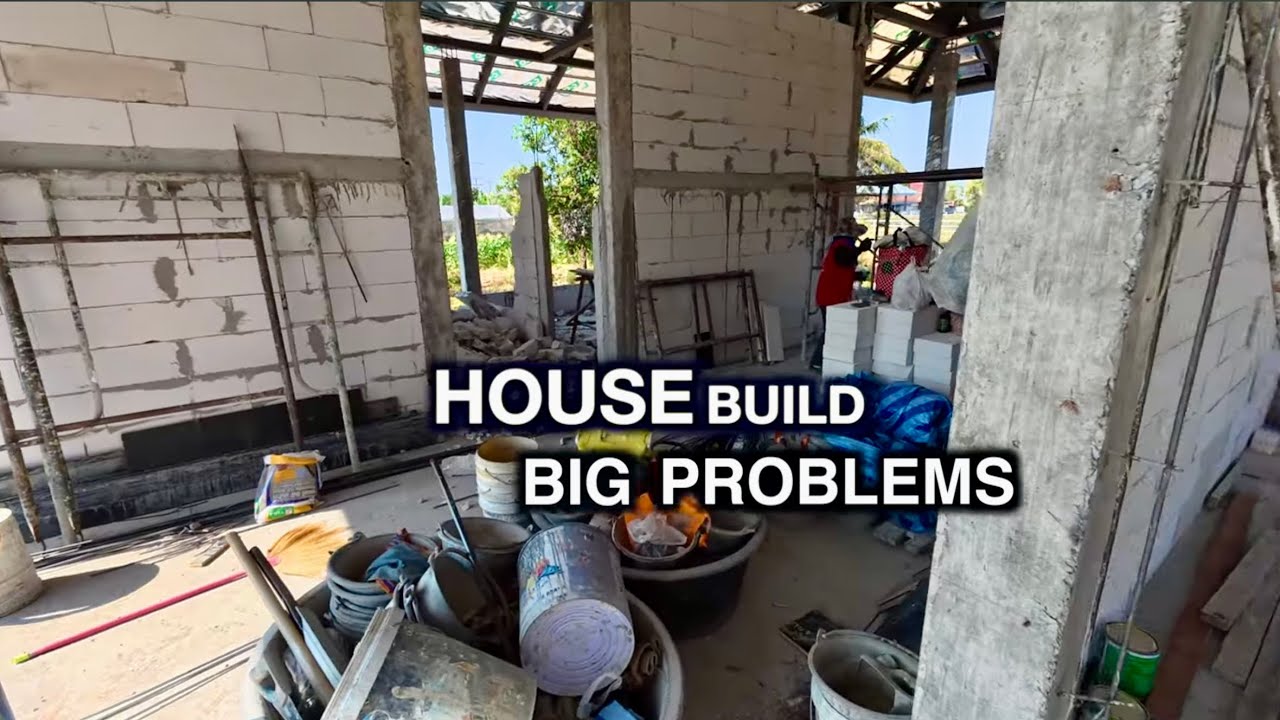 Daily life in Thailand, House build set back
