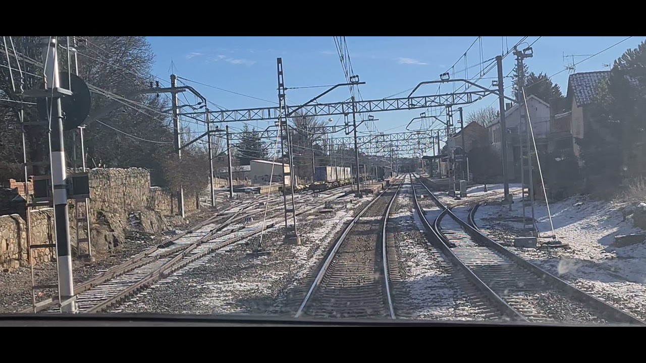 Trayecto entre Herradon La Cañada y Las Navas del Marques, Nevado (06-01-2022)