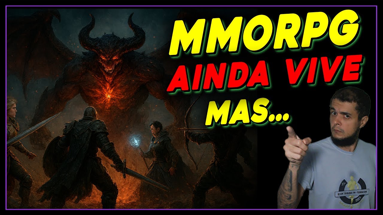 Por que o MMORPG ainda é MAIS VIVO DO QUE PARECE