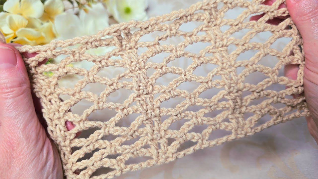 WOW Beautiful patterns for your crochet projects - step by step.