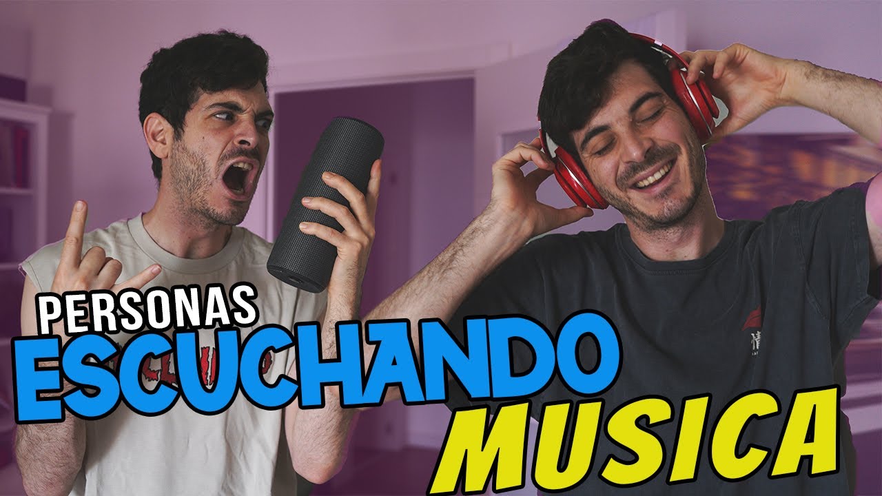TIPOS de PERSONAS ESCUCHANDO MÚSICA | Anton Lofer