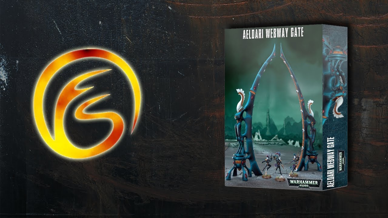 The Hobby Table - Building The Aeldari Webway Gate Warhammer 40k Firestorm Games