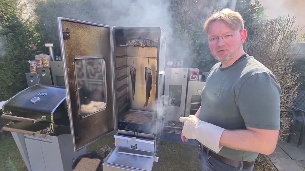 Forelle Räuchern mit Holz im Smoki Räucherofen mit Tipps von Smoki persönlich