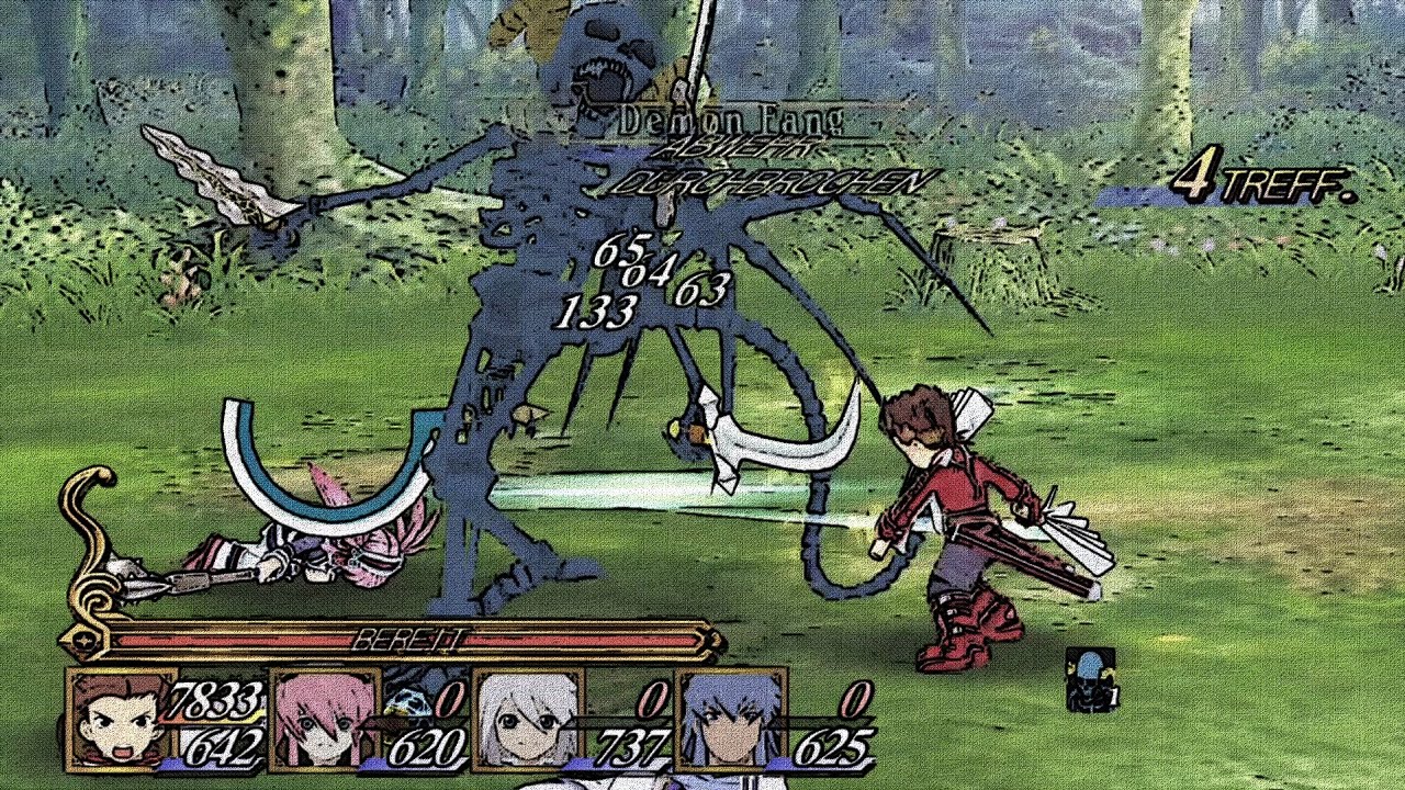 Tales of Symphonia R (PS4) - Lloyd vs Sword Dancer 3 [no items; no damage; mania]