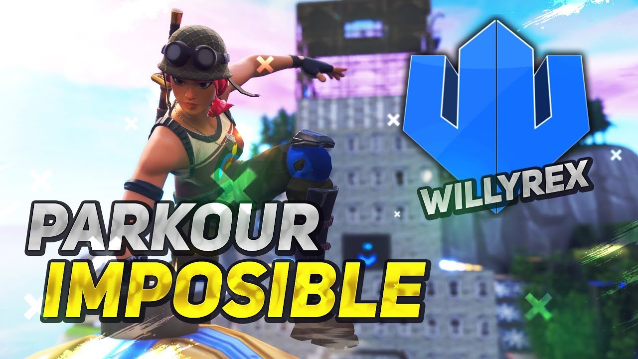 *COMPLETO EL PARKOUR IMPOSIBLE DE WILLYREX* FORTNITE