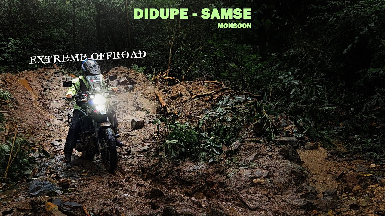 Didupe to Samse | known for its Difficult terrain in Monsoon 🥶💯 | ಚಿಂದಿ ಚಿತ್ರಾನ್ನ 😂🔥