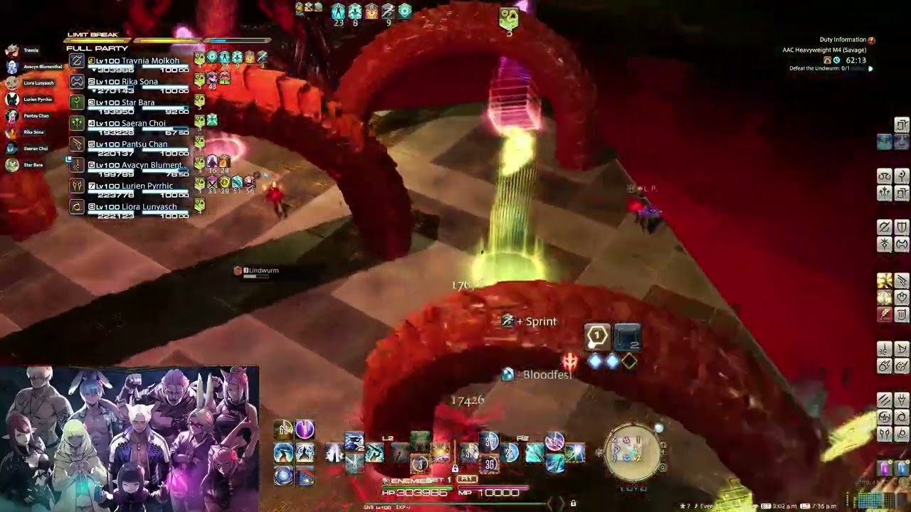 Arcadion M12S P1 First Clear - GNB MT PoV - Controller