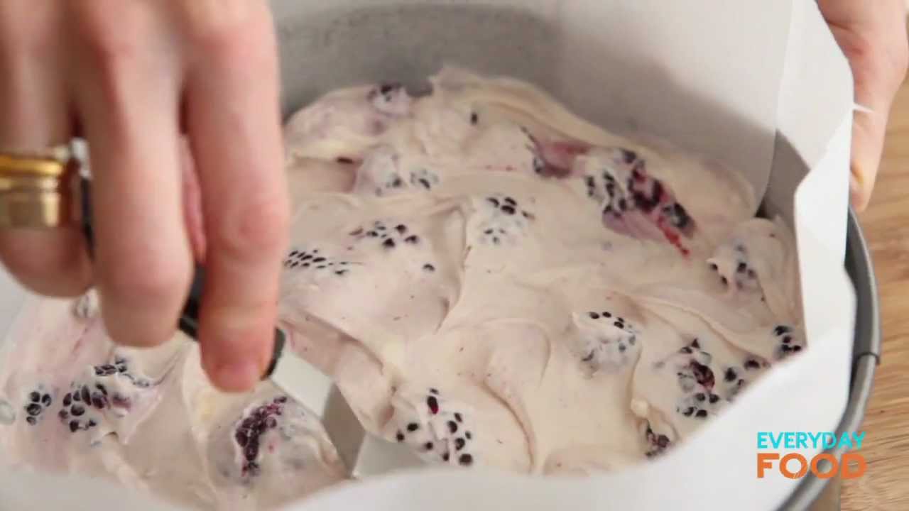 Chocolate-Berry Ice Cream Cake | Everyday Food with Sarah Carey