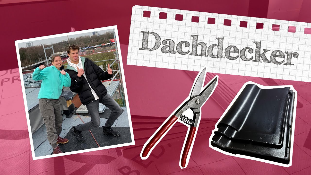 Karriere im Aufwind: Alles über den Beruf des/der Dachdecker*in! [Berufecheck]