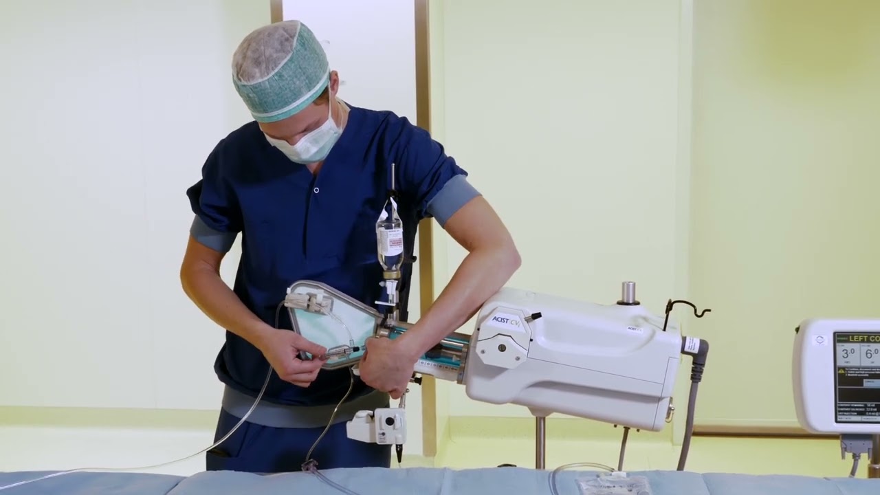 5 ACIST CVi N&auml;chste Prozedur Vorbereiten