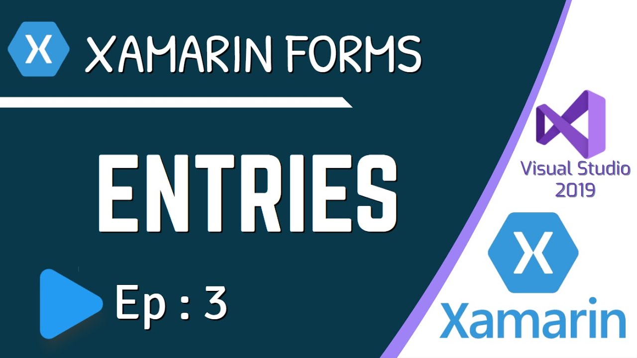 How to use Entry/Textbox in Xamarin Forms / .NET MAUI - Ep:3