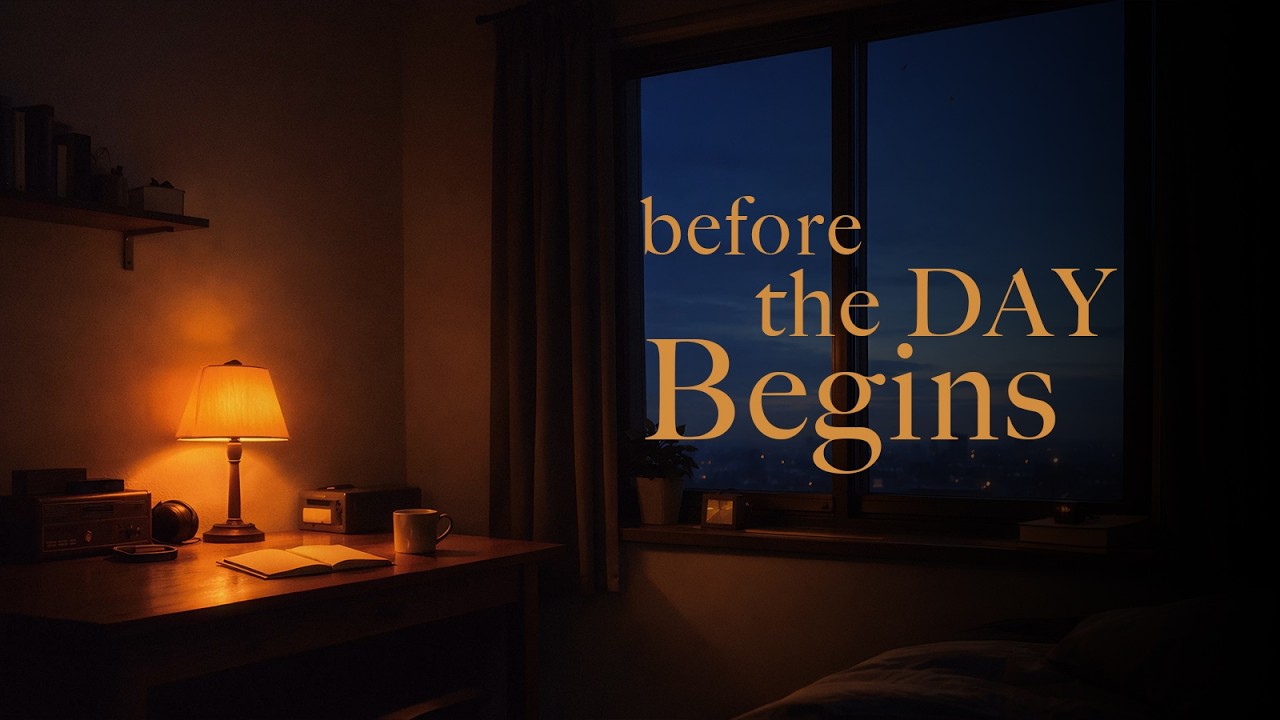 amber dawn, before the day begins | quiet morning lofi
