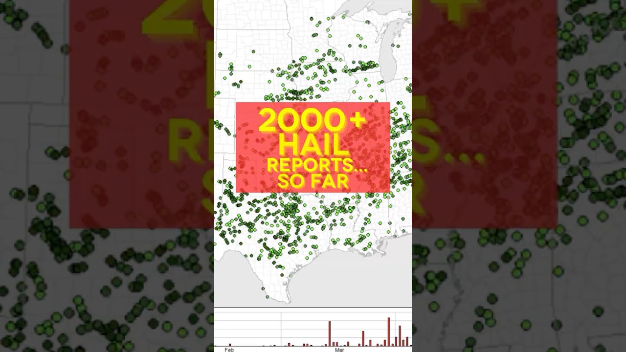 2,000+ Hail Reports... SO FAR!!  