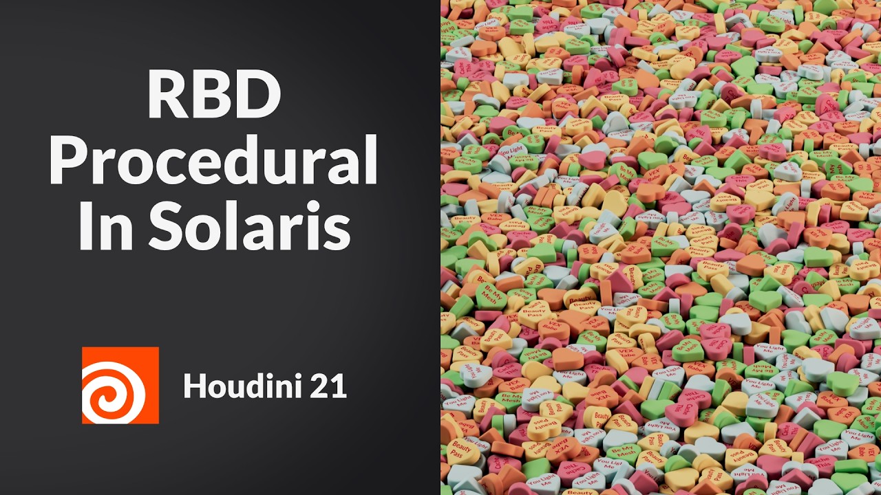 How to Use the RBD Procedural in Solaris | Houdini 21