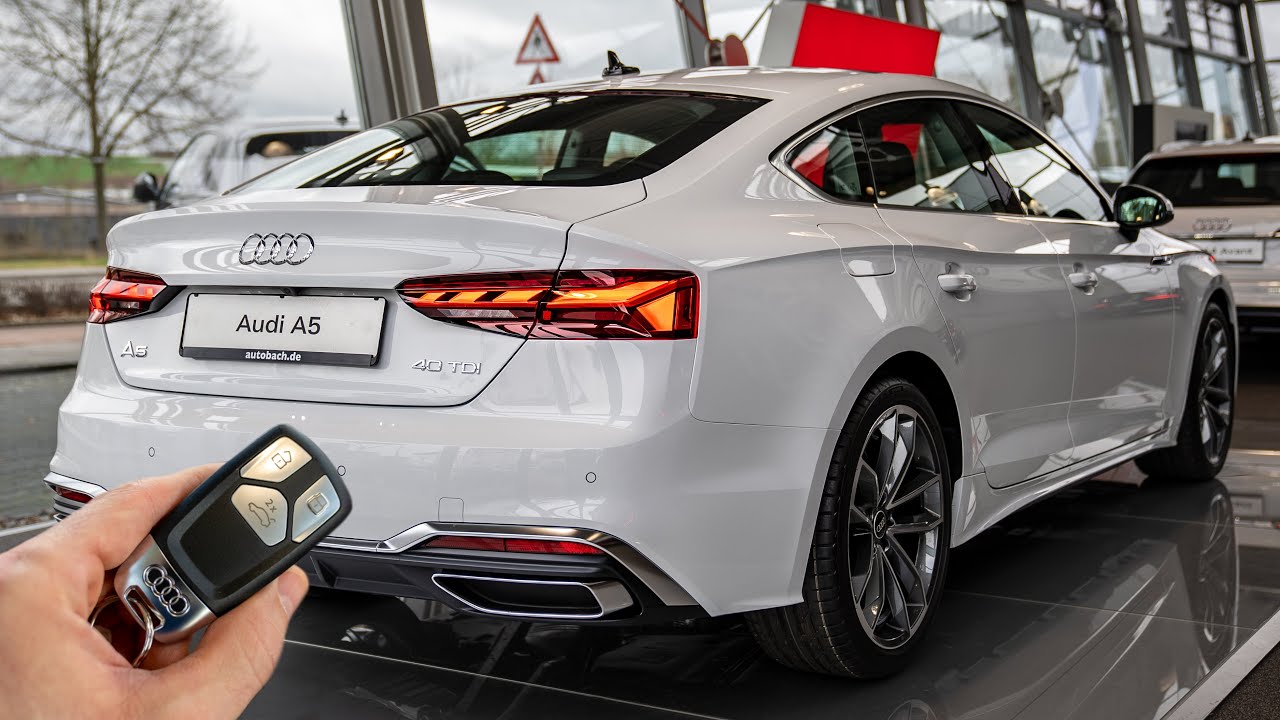 2022 Audi A5 Sportback S line 40 TDI (204hp) - Sound, Price, Interior & Exterior!
