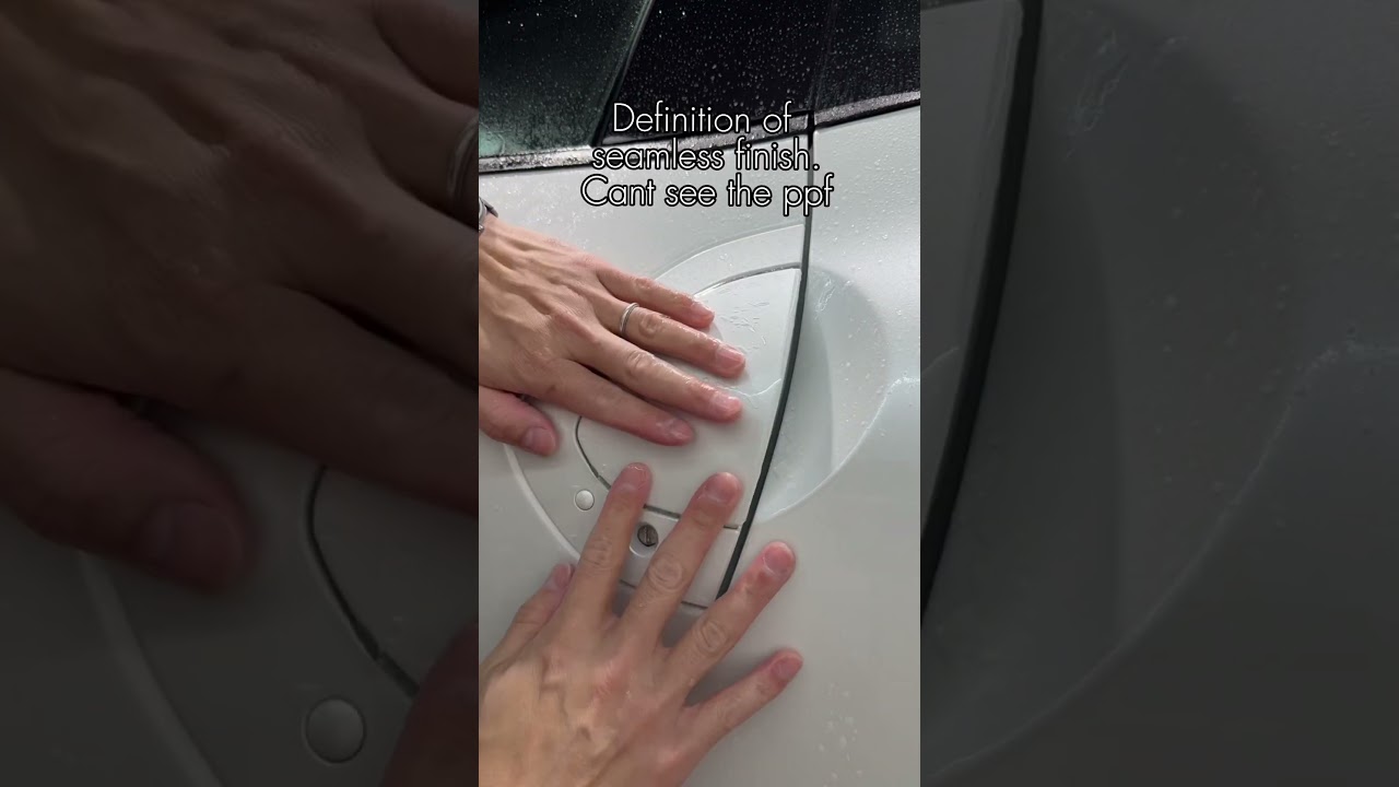 Seamless finish 