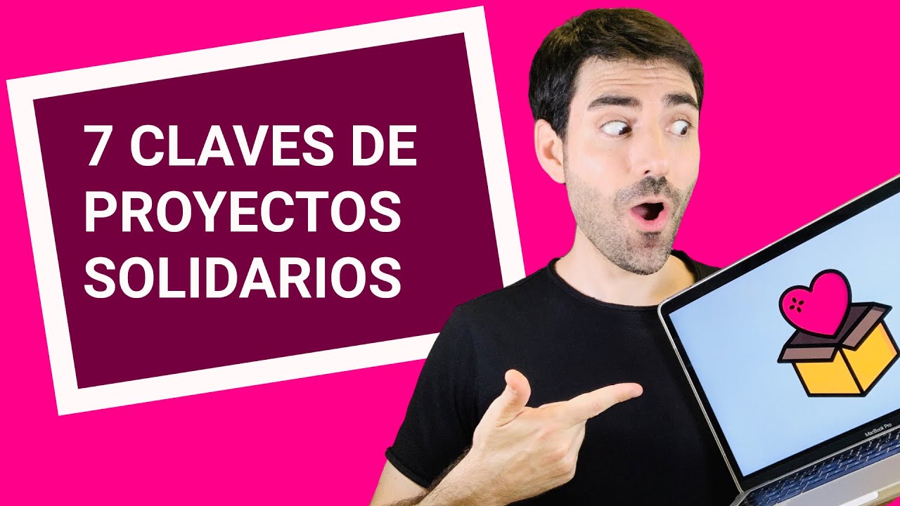 &iquest;C&Oacute;MO promover un proyecto SOLIDARIO?