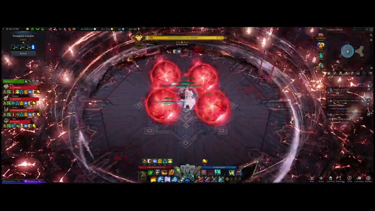 [Lost Ark] Master Summoner - Ivory Tower Hard Mode Gate 3/4 Prog Run  -  1620