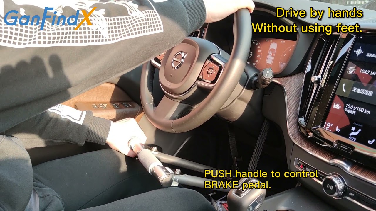 Portable Car Hand Controls for Disabled Drivers