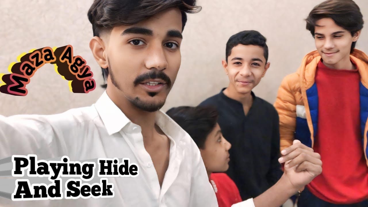 Playing Hide And Seek With Brothers 🤨 bohut maza aya 😆