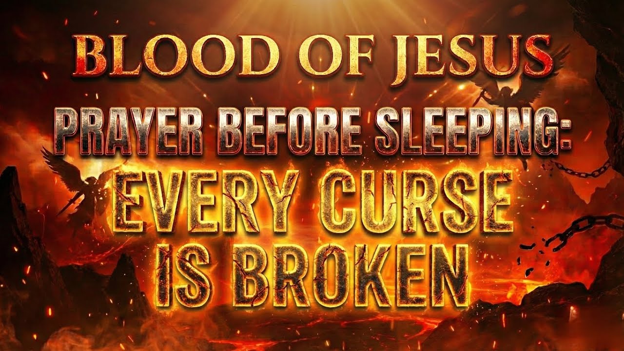 BLOOD OF JESUS PRAYER BEFORE SLEEP | Every Curse Is Broken Tonight | Daily Blood Of Jesus Prayers 