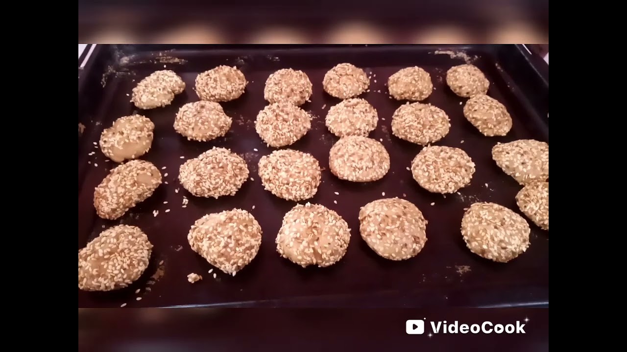 اروع كعك بالسمسم