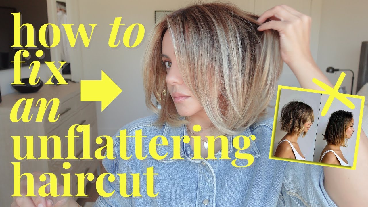 Tips to FIX an Unflattering Haircut + Growing Out a Bob