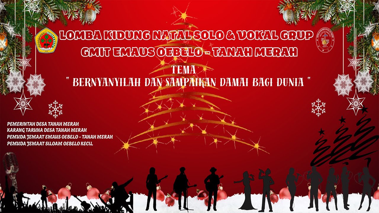 Lomba Kidung Natal Solo & Vokal Grup GMIT Emaus Oebelo - Tanah Merah (DAY 1)