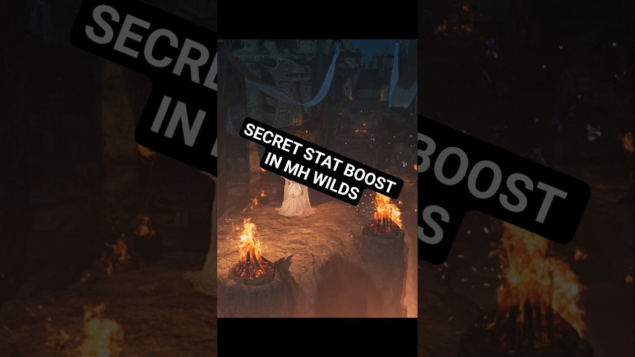 SECRET STAT BOOST IN WILDS #monsterhunter #mhwilds #monsterhunterwilds