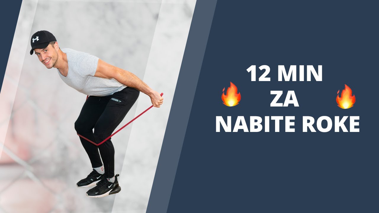 4 brutalne vaje z elastiko za triceps 💪 Bonus➡Vodeni trening 💥